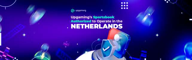 Upgaming's sportsbook is authorized in the Netherlands