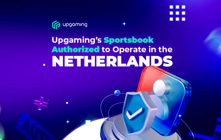 Upgaming's sportsbook is authorized in the Netherlands