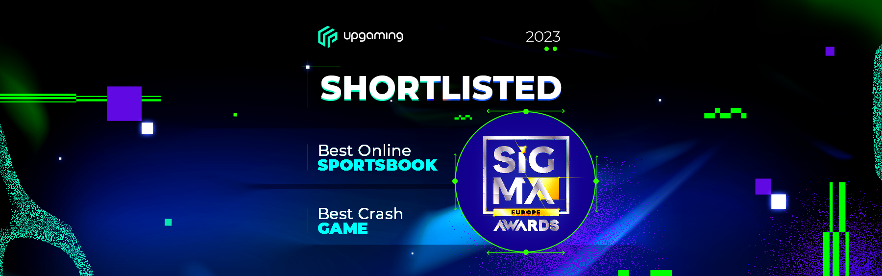 Upgaming shortlisted at SiGMA Europe Awards 2023
