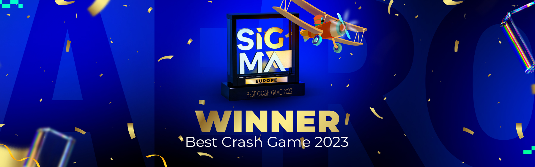 Upgaming's AERO - the Best Crash Game of 2023 at SiGMA Europe Awards